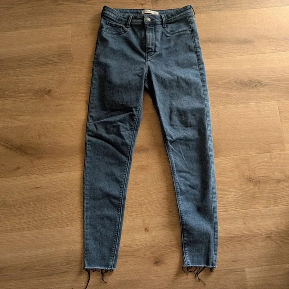 ZARA Basic Z1975Denim Dark Wash Skinny Jean - Picture 1 of 10